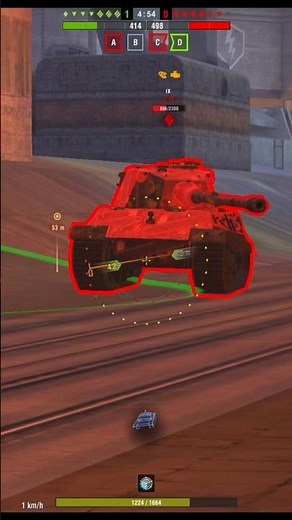 T95 Doom Turtle in Action! 🐢💥 | WoT Blitz Shorts