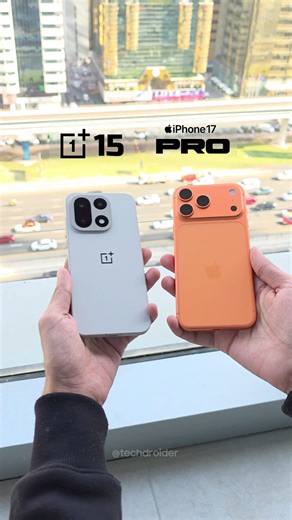 41K views · 539 reactions | ONEPLUS 15 vs iPhone 17 Pro Max - CAMERA TEST! 勞 | TechDroider | Facebook