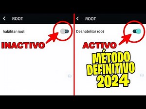 Activa ROOT en cualquier teléfono Android desde la configuración del sistema 2024