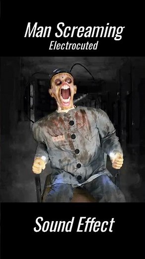 Man Screaming Electrocuted Sound Effect#screaming #soundeffects #scary #spooky #horrorsounds #sfx