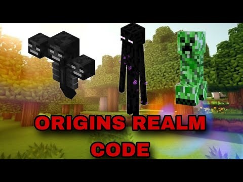 BEST ORIGINS REALM CODE FOR MINECRAFT BEDROCK EDITION!