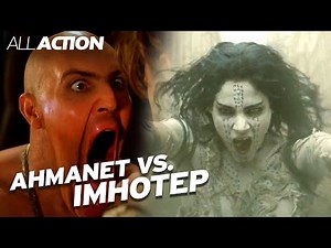 Imhotep VS. Ahmanet | Battle of The Mummies | All Action