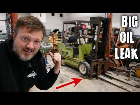 My Forklift Has Weird Cylinders, They Also Leak