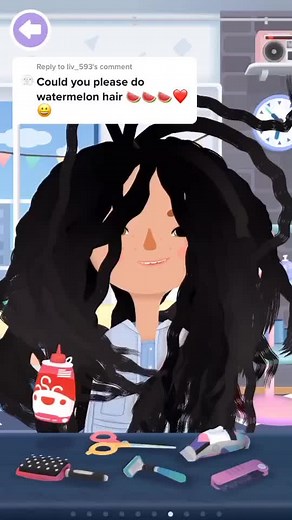 Fun Toca Hair Salon 3 Game - Watermelon Hair Makeover!