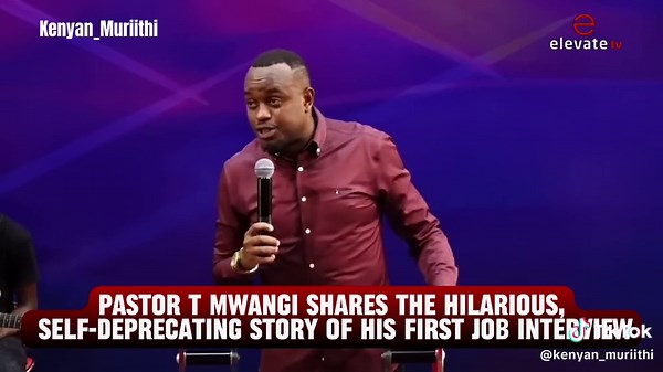 Pastor T Mwangi's Job Interview Testimony & Divine Favor