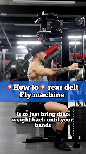 5.1K views · 101 reactions |  How to  the rear delt fly machine Here’s a simple and easy guide on how to perform a rear felt fly using the standard machine you will see in most gyms I want to know what exercises you struggle with so I can film more specific content for you all  drop a comment ⬇️ #howto #reardelt #reardelts #exercisedemo #exercisetips #workoutvideo #workouttips #onlinecoaching #online-coach | Shane Crommer | Facebook