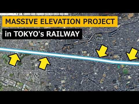 Tokyo’s Massive Railway Elevation Project: Delays, Rising Costs, and Current Situation