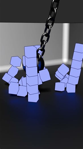 Satisfying 3D Physics Simulation 💥 (Sound ON)