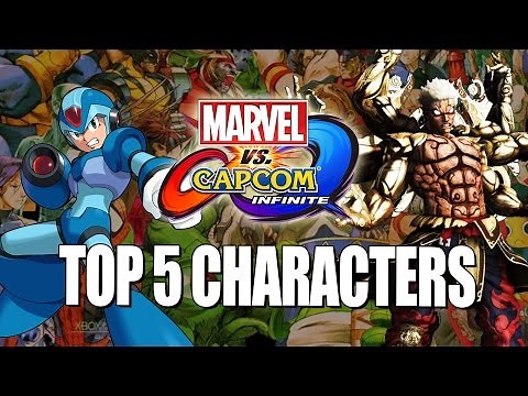 TOP 5 *NEW* CAPCOM CHARACTERS: Marvel Vs. Capcom Infinite Wishlist