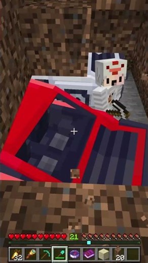 FerixX Menggali Kuburan Mobil Balap Di Minecraft#shorts