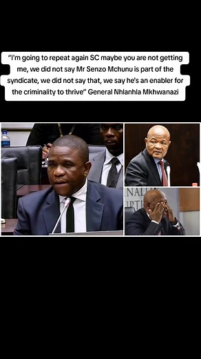 “I'm going to repeat again SC maybe you are not getting me, we did not say Mr Senzo Mchunu is part of the syndicate, we did not say that, we say he's an enabler for the criminality to thrive” General Nhlanhla Mkhwanazi “We were on the verge of handing over the country to the people that we're going to control it, had the National Commission been removed for whatever reason Sibiya would have become the acting National Commission” General Nhlanhla Mkhwanazi at the Ad Hoc committee #news #newsstori