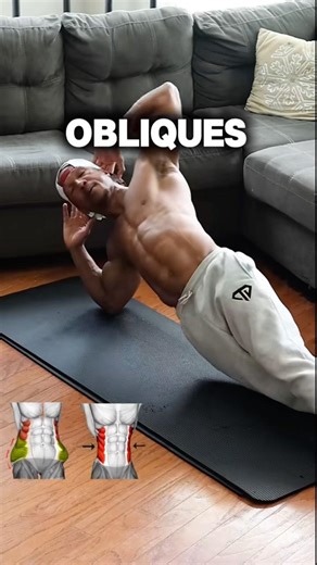 🏡 Oblique Training #abs #obliques #calisthenics #coretraining #abworkout #homeworkouts #bodyweight