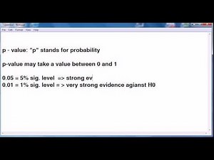 SPSS for newbies: the p-value made simple Video Lecture | SPSS: For Beginners - Data and Analytics
