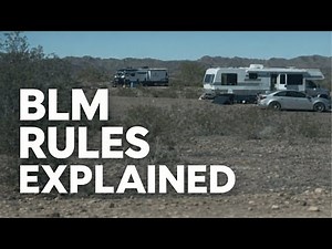 BLM Camping Rules Explained