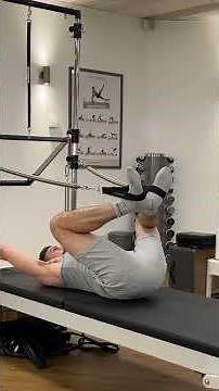 Pilates Tower, Short Spine, Leg Springs. #posturepilates