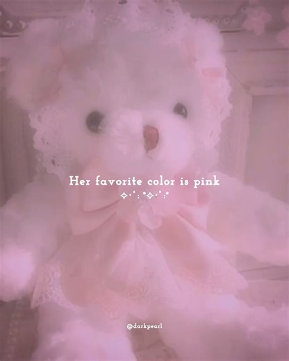 Her favorite color is pink💗 #edits #aesthetic