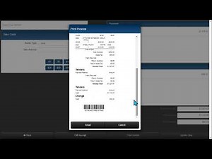 Retail Pro Prism POS Transaction
