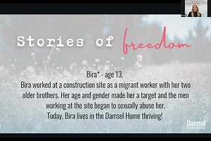 2.8K views · 27 reactions | Last night was our best Freedom call yet! Watch the recording back to hear from our Founder about her experience with human trafficking and learn about our exclusive conversation starter kit. **Exclusive offer available till 11:59 PM MST 9/30/2023 | Damsel in Defense | Facebook