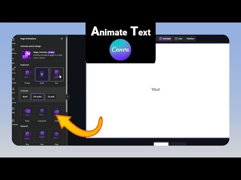 How to Animate Text on Canva [NEW]