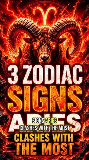 3 Zodiac Signs Aries Gets Along With the Least ♈💔