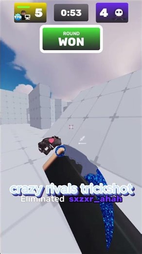 crazy rivals trickshot #roblox #gaming #shorts