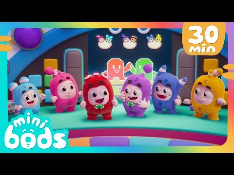 Minibods Dance Compeitiion! | 30 Minutes of Minibods | Funny Preschool Cartoons for Toddlers