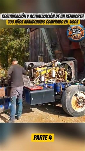 459K views · 18K reactions | Part4| Restoring & Upgrading A 1968 Kenworth 100 After 20 Year Abandoned With 400$ #build #kenworth #construction #cars #forgotten | Maquinaria pesada carbonera | Facebook