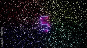 Counting number and countdown timer loop out , 0 to 10 percent, countdown