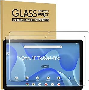 KEANBOLL 2-Pack Tempered Glass Screen Protector for onn. 11" Tablet Pro 2023-(11 inch)-Tempered Glass,Ultra Clear