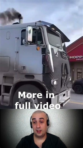 Spotting a Clean Vintage Cabover Truck on the Street