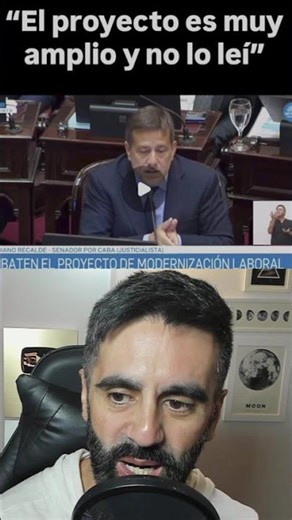Kuka admite que no leyó la ley