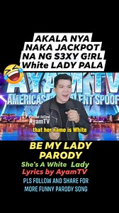327K views · 9.2K reactions | Akala mo jackpot na hah, white lady pala藍 #ayamtv #viral #funny #parody #trendingnow #AGT #spoof #ayamtvviralparody #goodvibes #popular | Ayam TV | Facebook