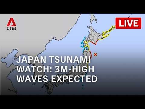 [LIVE] Japan tsunami watch: 3m high waves expected after earthquake in northern Japan