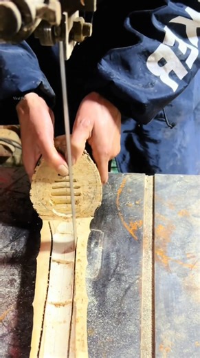 141K views · 2.1K reactions | Bamboo root oval soup spoon making | Viral Post | Facebook
