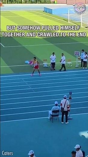 He Crawled to the Finish Line — True Strength 🏃
