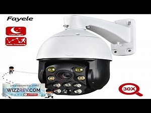 HD 1080P Humanoid Auto Tracking PTZ Camera Starlight Color Night Vision IR