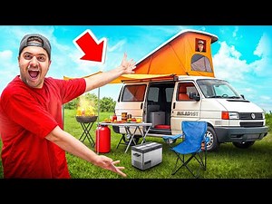 بزرگ ترین ماشین ایران خریدم! 24 ساعت با یوتوبرا توی ماشین 😂🚗