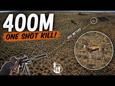 400M SPRINGBOK SHOT | One Shot Kill in Eastern Cape, South Africa