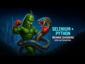 Selenium Course - How to Use SCREENS (Page Objects) in a Database Project with Python, Gherkin an...