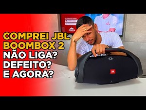 JBL Boombox 2 não quer ligar? E agora? O especialista ensina o que fazer