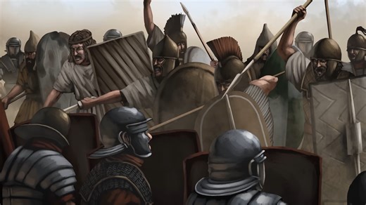 Tribal revolt that almost ended the Roman Empire