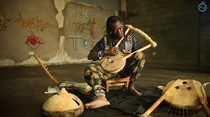 Kenyan born musician and songwriter Rapasa Nyatrapasa Otieno lovingly showcasing his favourite instrument, the nyatiti. The song is called 'Ukalo Matek.' The nyatiti is an 8 stringed lyre from East Africa, played by Luo musicians. Video via The Singing Wells, a collaborative project between the Abubilla Music Foundation in the UK and Ketebul Music in Kenya. Their goal is to record, archive and share the tradtional music of East Africa. | African Drumming