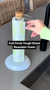 1 roll will last as long as 30 rolls of traditional paper towels. Plus, it will fit any paper towel holder. Made from 100% bamboo rayon. Full Circle Tough Sheet Reusable Towel: https://bit.ly/3LmQuoq Williams Sonoma x Full Circle Collection: https://bit.ly/43Tf6fZ | Williams Sonoma