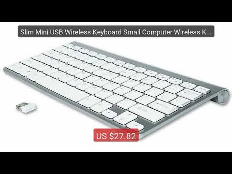 Slim Mini USB Wireless Keyboard Small Computer Wireless Keyboa... — Best Buy 2026 | Great Quality!