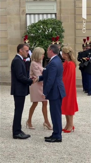 Emmanuel et Brigitte Macron