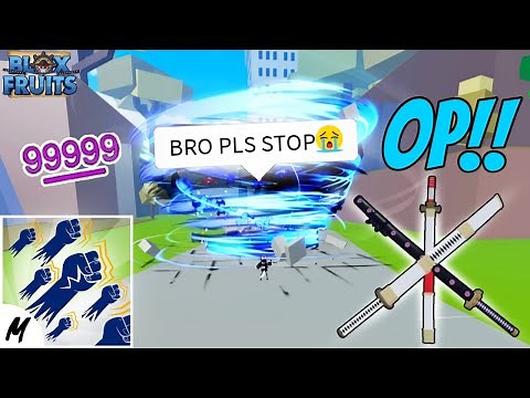 THIS INSANE 30M TTK COMBO IS OP!!🔥😱 | Blox Fruit |