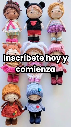 Aprende a tejer amigurumis desde cero: Curso completo paso a paso 💖🧸🧶 #amigurumi #hechoamano