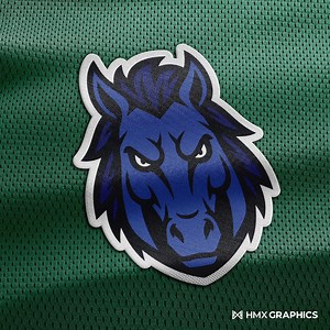 Mustang Mascot Logo | Customizable SVG & PNG Files | Teams, Schools, Clubs, Esports | HMX Mascot Series - Etsy