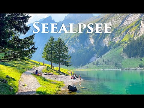 Seealpsee, Switzerland 4K - Amazing Beautiful Nature Video, Scenic Relaxation Film, 4K Video UltraHD