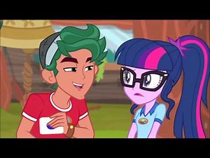 Twilight Sparkle (Sci-Twi) meeting Timber